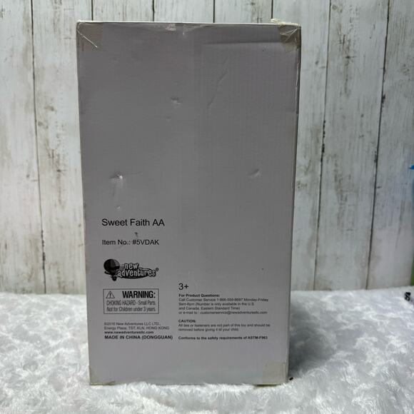 Sweet Faith  African American  Prayer Doll by New Adventures 12" - Picture 5 of 7